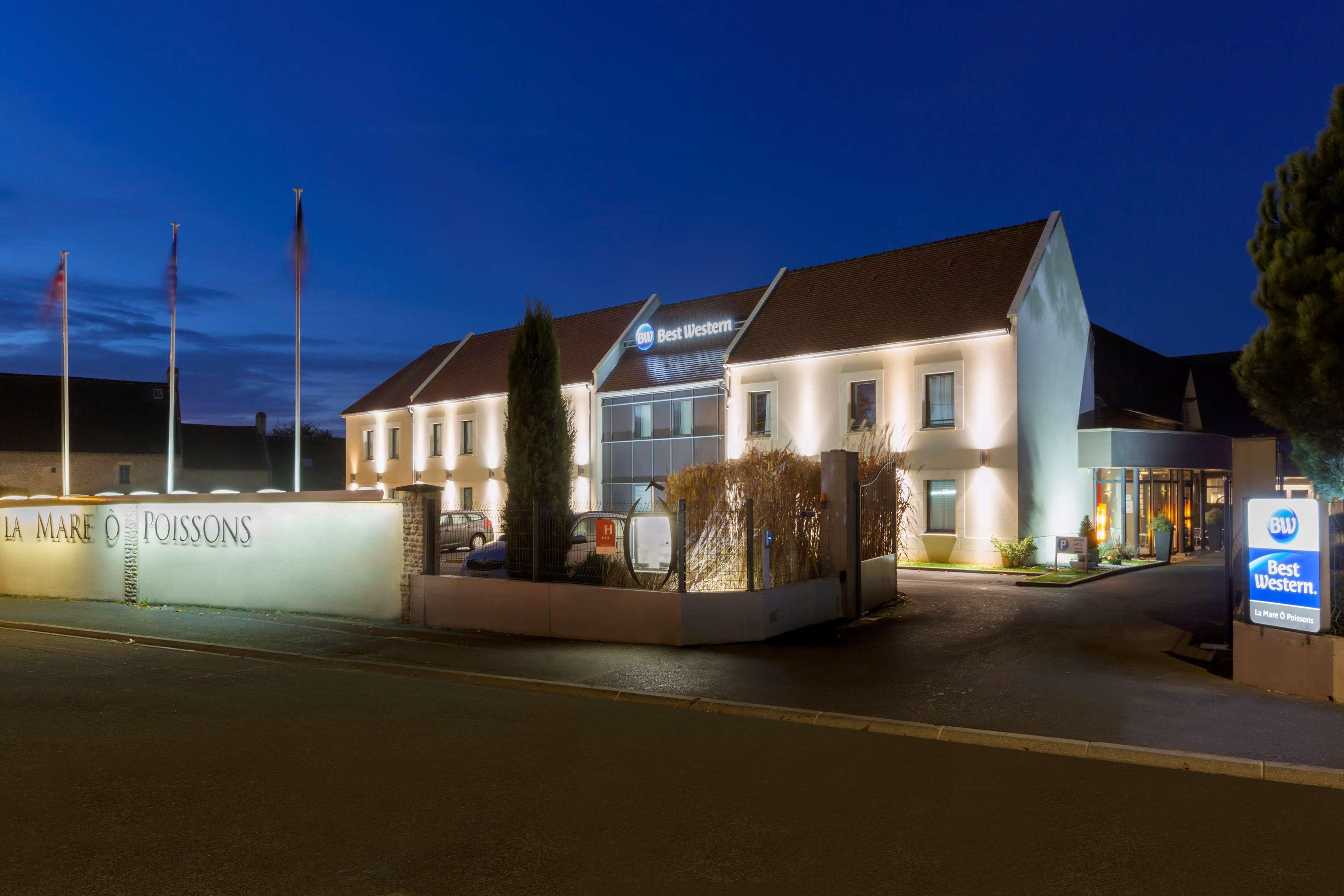 Hotel Best Western La Mare O Poissons Ouistreham Exteriör bild