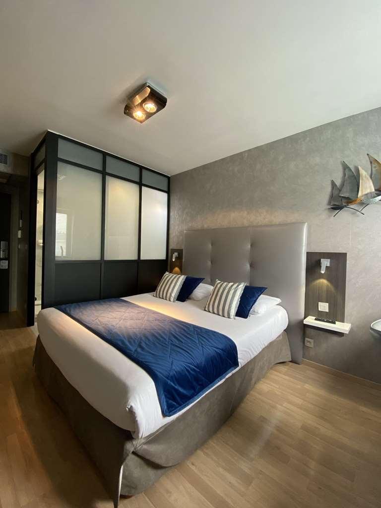 Hotel Best Western La Mare O Poissons Ouistreham Rum bild