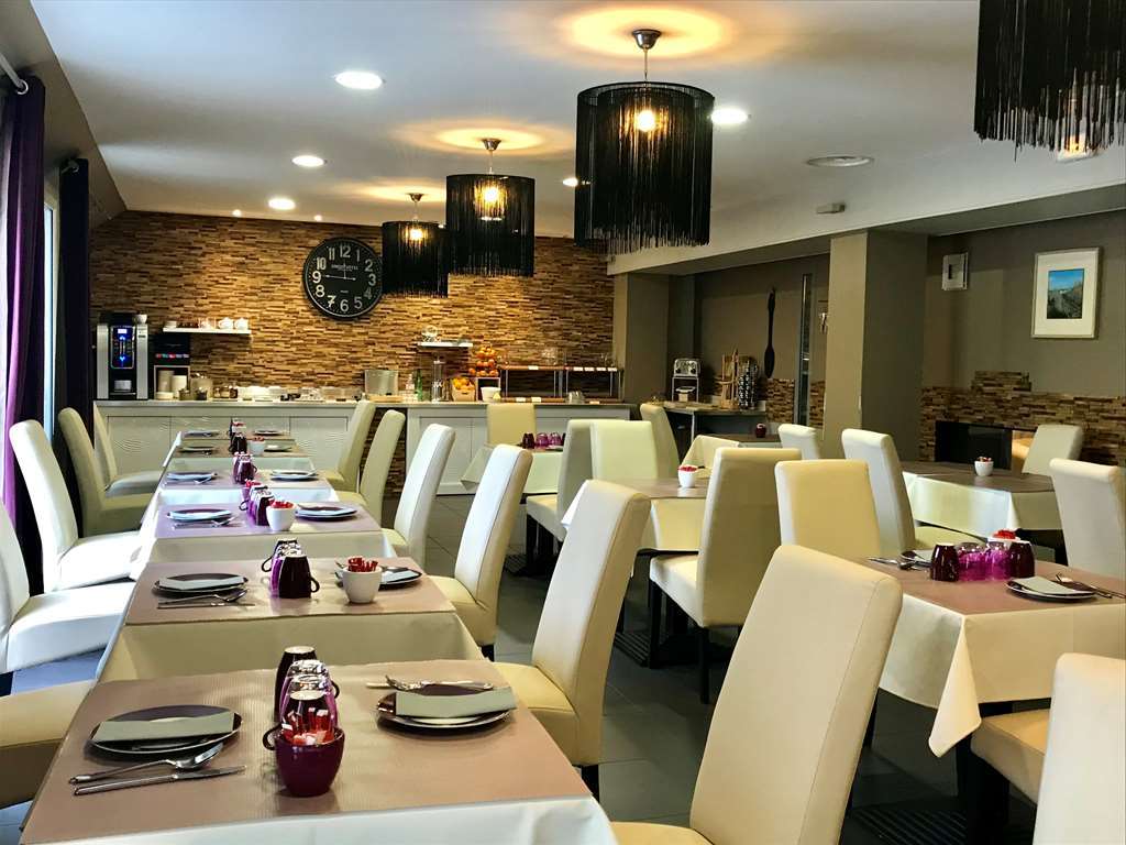Hotel Best Western La Mare O Poissons Ouistreham Restaurang bild